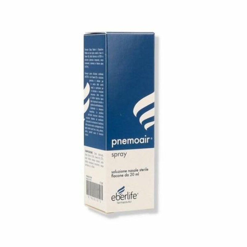 Pnemoair Spray Nasale 20 ml &ndash; Spray Idratante Decongestionante per il Benessere delle Vie Nasali