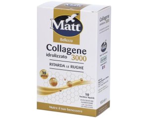 Matt collagene idrolizzato 3000 - integratore di collagene idrolizzato in polvere