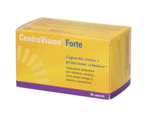 Centrovision Forte Integratore per la Vista 90 Capsule | Luteina Zeaxantina Vitamine e Zinco per il Benessere degli Occhi