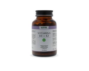 Vitamina D3 e Vitamina K2 in Capsule – Integratore Naturale ad Alto Dosaggio per Ossa e Sistema Immunitario – Confezione da 150 Capsule