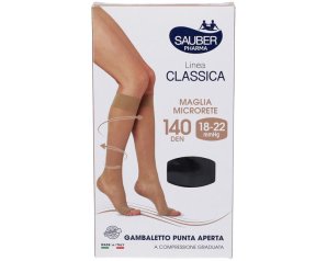 Sauber Gambaletto 140 Denari a Compressione Graduata Nero Taglia M/L