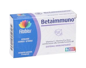 Fitobios Betaimmuno - Integratore Alimentare Sistema Immunitario 20 Compresse