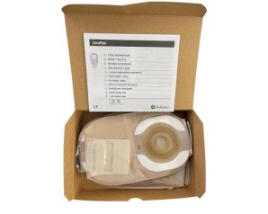 Hollister Moderma Flex Sacca per Stomia Convessa Monopezzo con Placca Adesiva Apertura 25 Millimetri