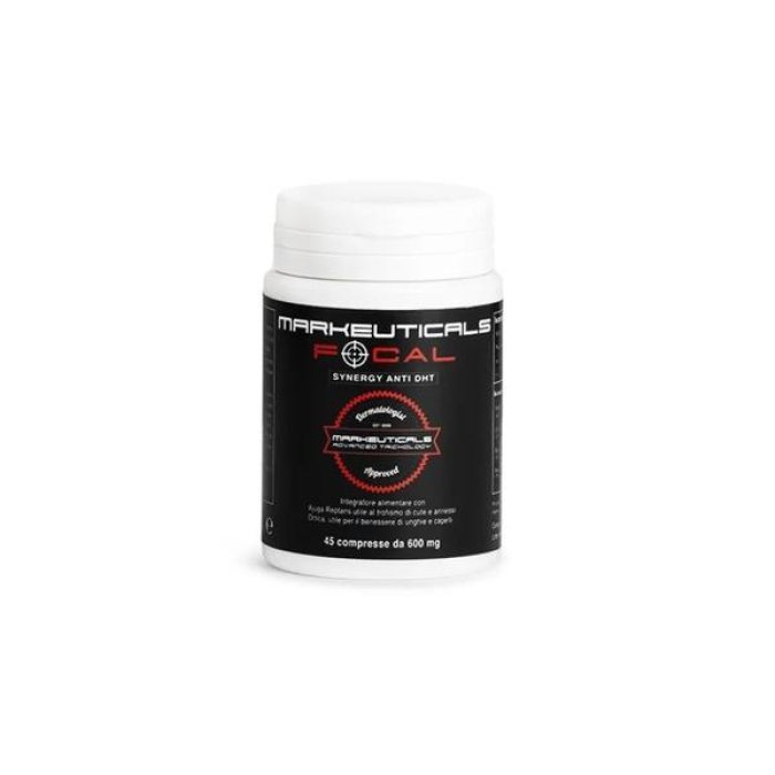 Markeuticals Focal Anti Diidrotestosterone 45 Compresse Integratore Capelli Anticaduta Rinforzante Uomo Donna Markeuticals Focal Anti Diidrotestosterone 45 Compresse Integratore Capelli Anticaduta Rinforzante Uomo Donna