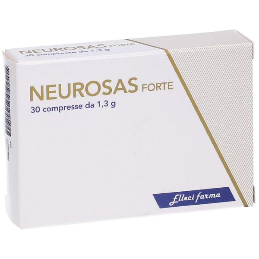 Neurosas 30 Compresse - Compresse Neurosas per il Benessere del Sistema Nervoso e il Rilassamento Neurosas 30 Compresse - Compresse Neurosas per il Benessere del Sistema Nervoso e il Rilassamento