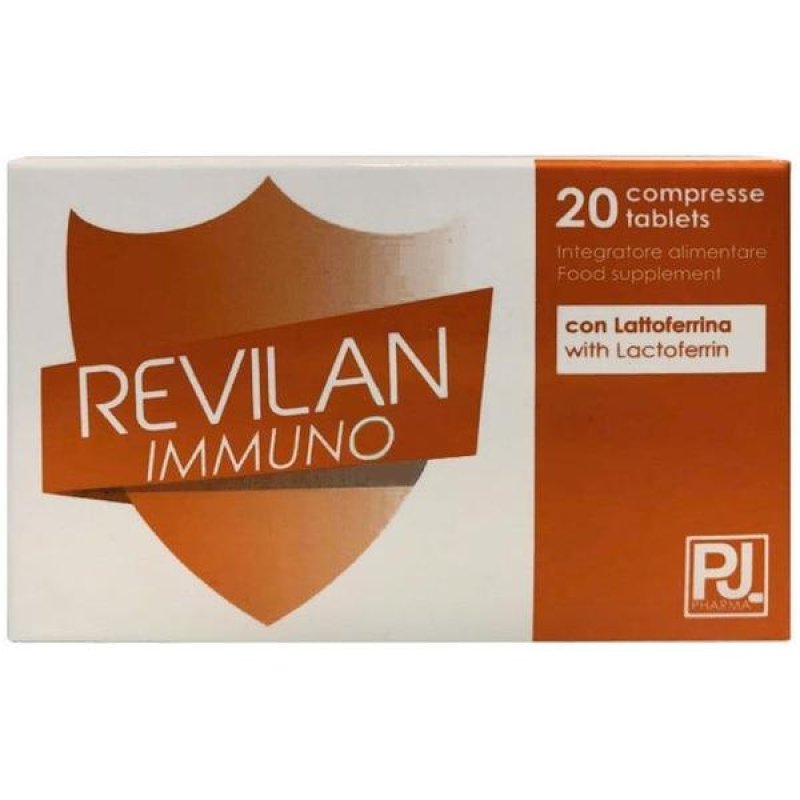 PJ Pharma Revilan Immuno Integratore Alimentare 20 Compresse PJ Pharma Revilan Immuno Integratore Alimentare 20 Compresse
