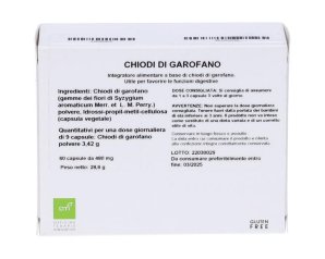 Chiodi di Garofano 60 Capsule Integratore Naturale per Digestione, Benessere Orale e Sistema Immunitario