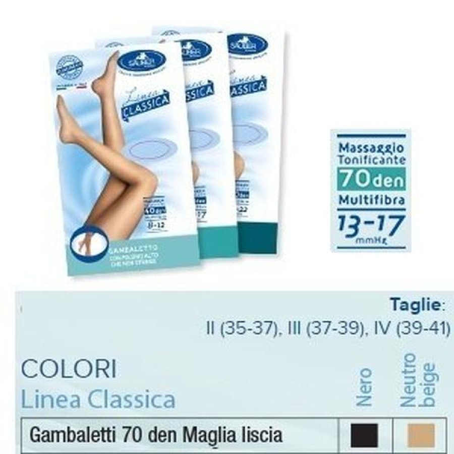 Keisler gambaletto 70 den beige taglia 5 - calza elastica contenitiva per il benessere delle gambe Keisler gambaletto 70 den beige taglia 5 - calza elastica contenitiva per il benessere delle gambe