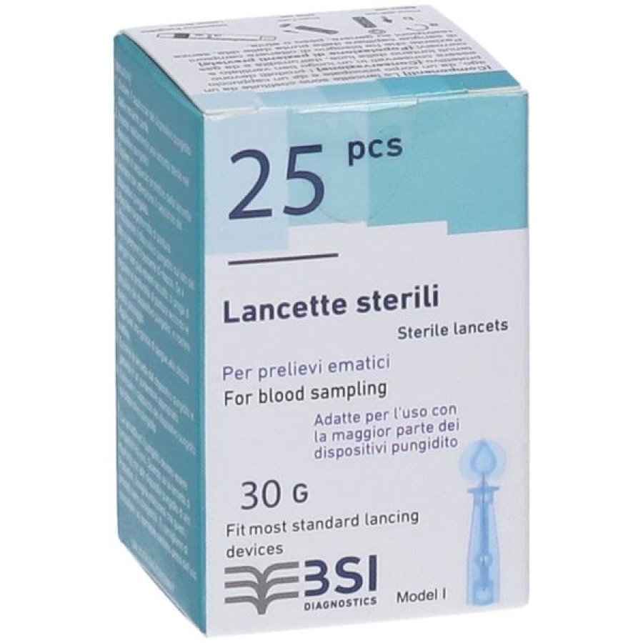 Lancette Pungidito Icontrol G Mini Safety Lancets Gauge 30 25 Pezzi Lancette Pungidito Icontrol G Mini Safety Lancets Gauge 30 25 Pezzi