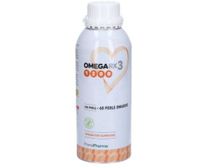 Omega Rx 3 1200 240+60 perle omaggio - integratore di omega 3 ad alto dosaggio