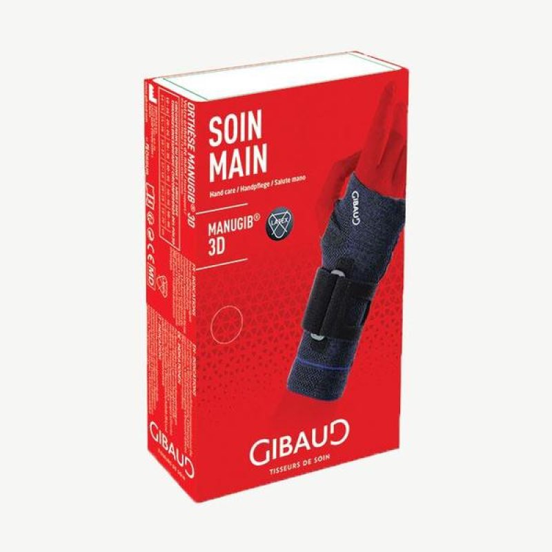 Gibaud Manugib 3D Tutore Polso e Mano Sinistra Taglia 3 | Supporto Ortopedico per Tunnel Carpale, Tendinite e Distorsioni – The Gibaud Wrist Brace Gibaud Manugib 3D Tutore Polso e Mano Sinistra Taglia 3 | Supporto Ortopedico per Tunnel Carpale, Tendinite e Distorsioni – The Gibaud Wrist Brace