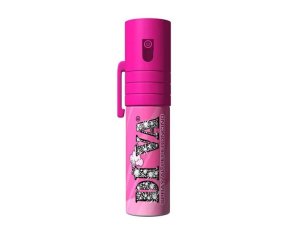 Diva Spray al Peperoncino Rosa per Autodifesa Personale, Difesa da Aggressioni e Sicurezza Portatile