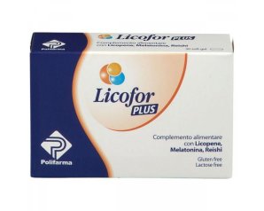Licofor Plus Integratore Antiossidante con Licopene e Vitamine, Confezione da 30 Capsule