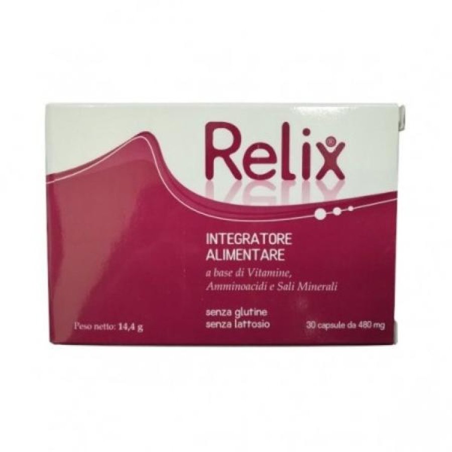 Relix Integratore Alimentare 30 Capsule Relix Integratore Alimentare 30 Capsule