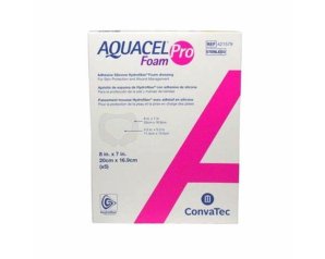 Aquacel Foam Pro 20x16,9 cm 5 pezzi - medicazione in schiuma assorbente per ferite