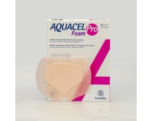 Aquacel Foam Pro ConvaTec medicazione in schiuma per ferite 24 per 21,5 centimetri confezione da 5 pezzi gruppo medicazione avanzata