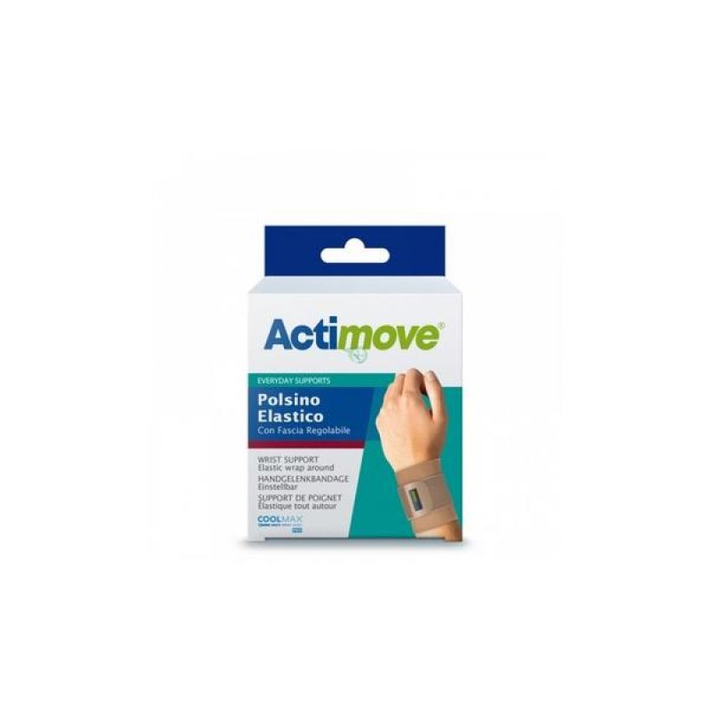 Actimove Everyday Tutore Polso Regolabile &ndash; Supporto Polso Anatomico per Dolore, Distorsioni e Sostegno Quotidiano