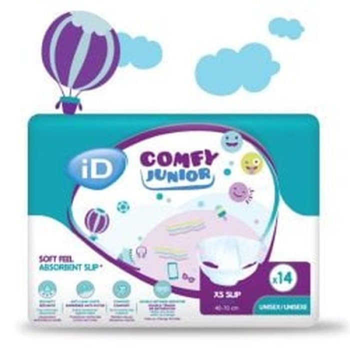 ID Comfy Junior Slip XS 14 pezzi - pannolini mutandina junior extra small