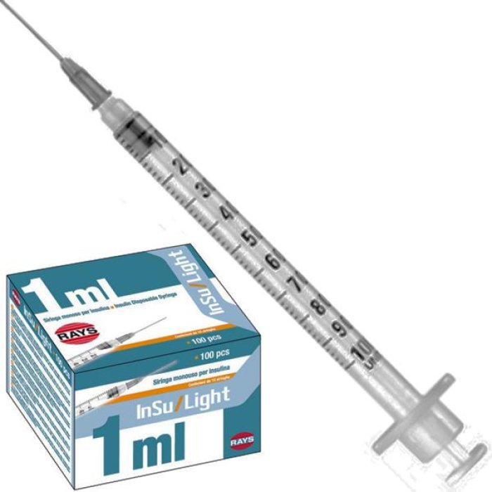 About Medically Siringa 1 Ml Ago Gauge 25 Luer Slip 100 Pezzi About Medically Siringa 1 Ml Ago Gauge 25 Luer Slip 100 Pezzi