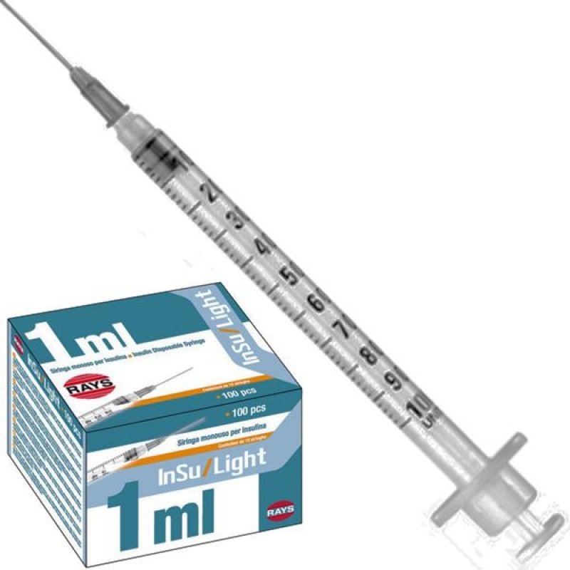 About Medically Siringa 1 Ml Ago Gauge 25 Luer Slip 100 Pezzi About Medically Siringa 1 Ml Ago Gauge 25 Luer Slip 100 Pezzi