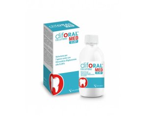 Diforal Med Collutorio 0,20% 200 ml Antisettico alla Clorexidina per Gengive Sensibili e Igiene Orale
