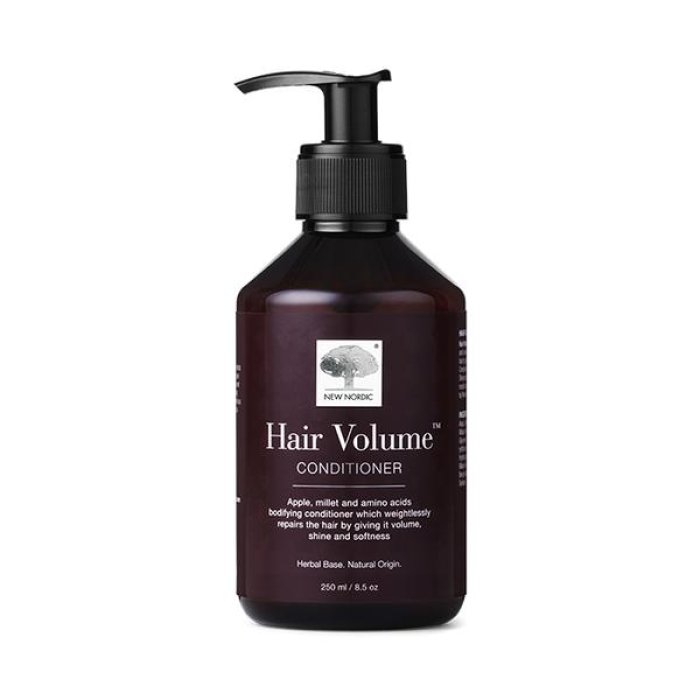 Hair Volume Balsamo Capelli 250 ml &ndash; Balsamo Volumizzante per Capelli Fini e Sottili, Trattamento Hair Professionale