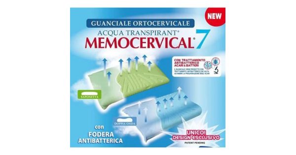 THEAILATI Guanciale Memory Orto-Cervicale: Cuscino Ergonomico Anallergico E Traspirante Per Un Sonno Ristoratore E Il Benessere Del Collo. - 3