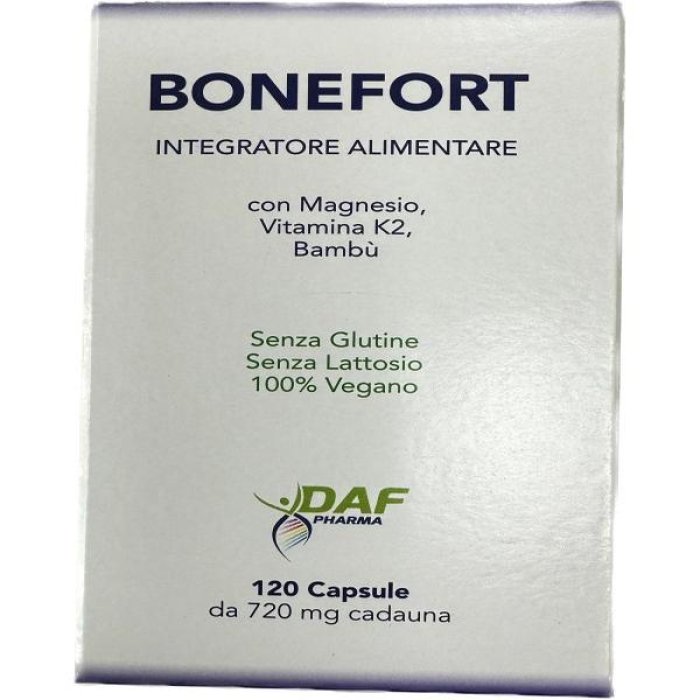 Daf Pharma Di Alfredo Pulpito Bonefort Capsule 120 Capsule Daf Pharma Di Alfredo Pulpito Bonefort Capsule 120 Capsule