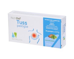 Nutridef Tuss SF Pino Mugo 20 pastiglie - pastiglie balsamiche per gola senza zucchero