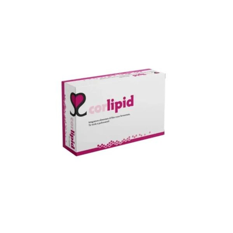 Corlipid Plus 30 Compresse Integratore per Colesterolo e Trigliceridi con Riso Rosso e Berberina Corlipid Plus 30 Compresse Integratore per Colesterolo e Trigliceridi con Riso Rosso e Berberina