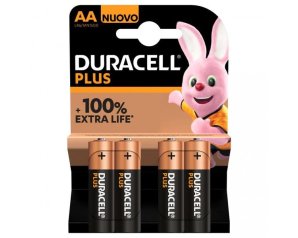 Duracell Plus Pile Alcaline Stilo LR06 AA Alta Durata per Dispositivi Elettronici, Ideali per studentweb som deg