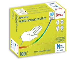 GUANTI Latt.C/Talco M 100pz SF