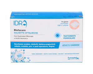 Eurospital Idra Blefacare - Salviette Oftalmiche 14 garze