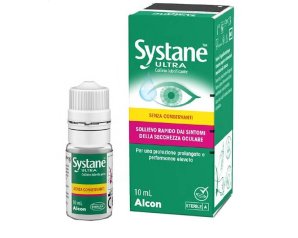 Systane Ultra Senza Conservanti Collirio Lubrificante per Occhi Secchi 10 ml