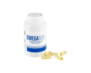 Omegared 60 Perle Integratore di Acidi Grassi Essenziali Omega Tre per Benessere di Cuore e Colesterolo