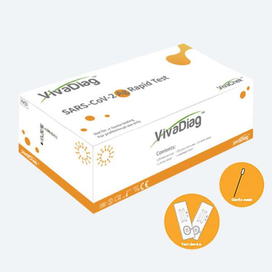 VivaDiag SARS-CoV-2 Autotest test rapido antigenico Covid-19 uso domiciliare VivaDiag SARS-CoV-2 Autotest test rapido antigenico Covid-19 uso domiciliare