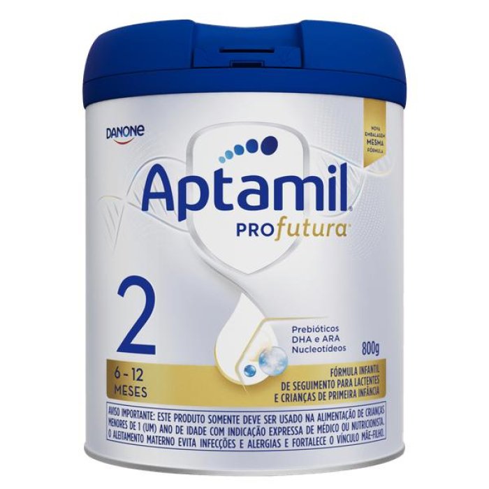 Aptamil Profutura 2 Latte di Proseguimento in Polvere per Lattanti da 6 a 12 Mesi Confezione da 800 Grammi Aptamil Profutura 2 Latte di Proseguimento in Polvere per Lattanti da 6 a 12 Mesi Confezione da 800 Grammi