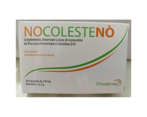 Nocolesteno 60 Compresse – Integratore per il Controllo del Colesterolo con Riso Rosso Fermentato e Coenzima Q10