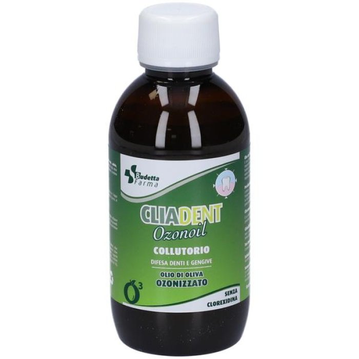 Budetta Farma Cliadent Ozonoil collutorio senza clorexidina 200 ml