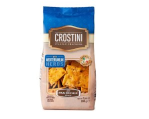 Crostini Mediterraneo 6x25 g - crostini gusto mediterraneo con erbe e pomodoro