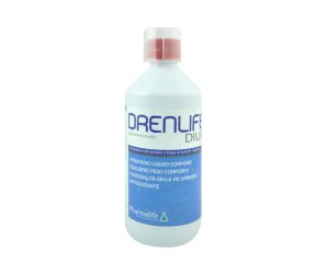 Drenlife Diur Pharmalife Integratore Drenante Diuretico Liquido 500 millilitri per Gambe Pesanti e Ritenzione Idrica