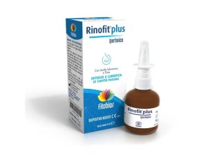 Rinofit Plus Spray Nasale Ipertonico - decongestionante per naso chiuso e sinusiti