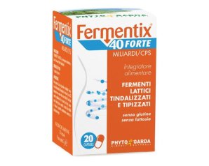 Phyto Garda Fermentix - 40 Forte Integratore di Fermenti Lattici 20 Capsule