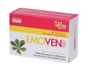 Emoven 500 Integratore per Circolazione Venosa e Gambe Pesanti 30 Compresse