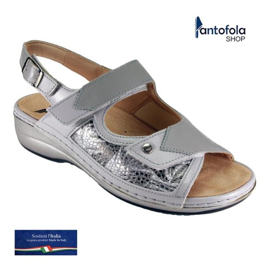 Cliawalk Estraib 532 argento n.39 - calzatura comoda con plantare estraibile Cliawalk Estraib 532 argento n.39 - calzatura comoda con plantare estraibile