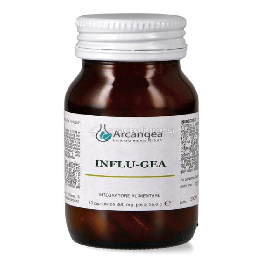 Influ GEA 30 opercoli Arcangea - integratore a base di estratti vegetali per difese immunitarie Influ GEA 30 opercoli Arcangea - integratore a base di estratti vegetali per difese immunitarie