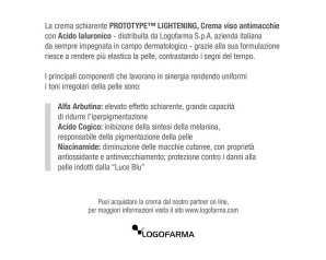 PROTOTYPE Lightening Cream30ml