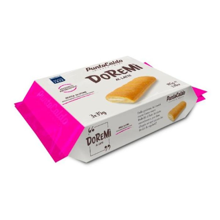 Doremi al Latte 3 Pezzi Da 35 g Senza Glutine