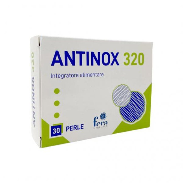 Antinox 320 Integratore Alimentare in Perle – Confezione da 30 Perle Antiossidanti Antinox 320 Integratore Alimentare in Perle – Confezione da 30 Perle Antiossidanti
