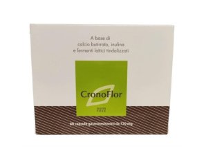 Cronoflor 60 Capsule Probiotico Integratore per Equilibrio della Flora Intestinale per Adulti e Bambini